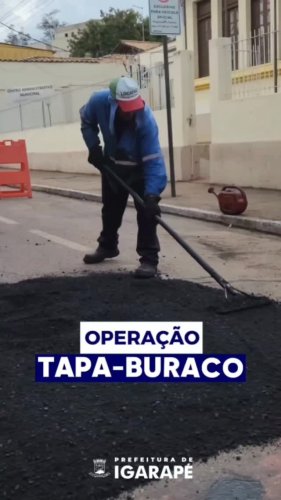 Video post from prefeituradeigarape.