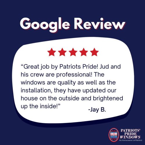 Photo post from patriotspridewindows.