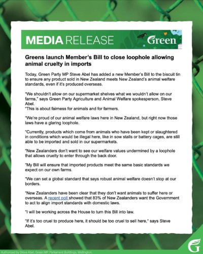 Photo post from nzgreenparty.