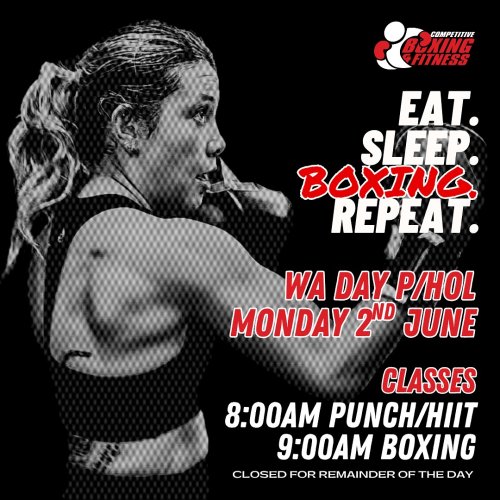 Photo post from competitiveboxinggym.