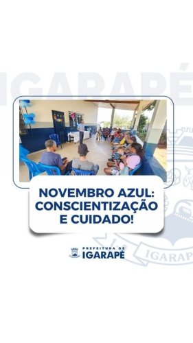 Video post from prefeituradeigarape.