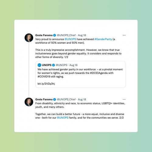 Photo post from unops_official.