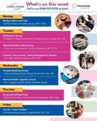 Photo post from carerscountkirklees.