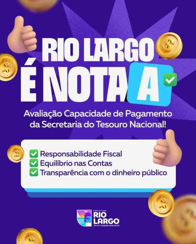 Photo post from prefeiturariolargo.