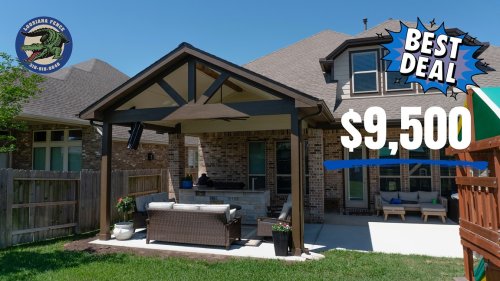 Carousel post from loosianafenceandpatios.