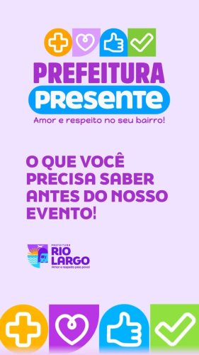 Video post from prefeiturariolargo.