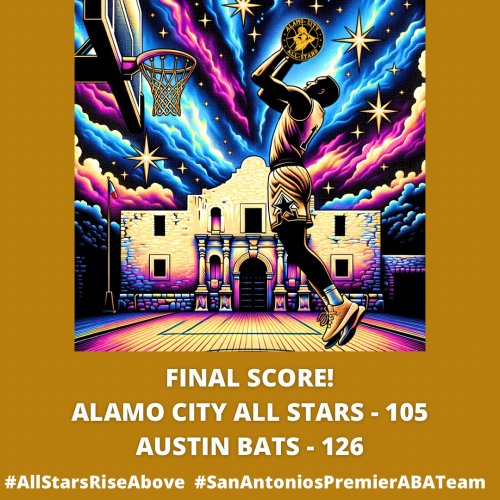 Photo post from thealamocityallstars.