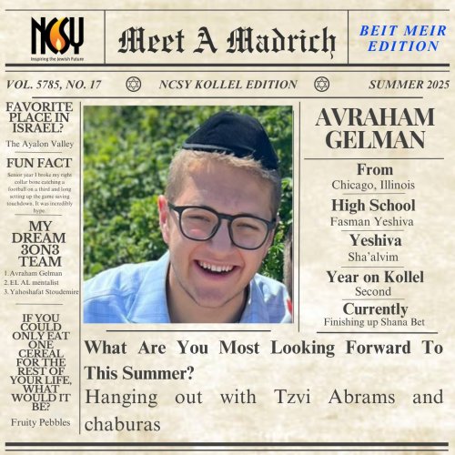 Photo post from ncsykollel.