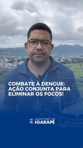 Video post from prefeituradeigarape.