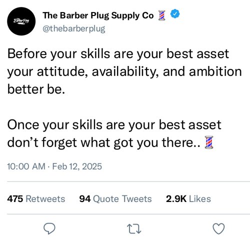 Photo post from iamthebarberplug.