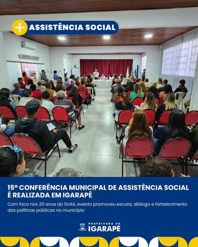 Carousel post from prefeituradeigarape.