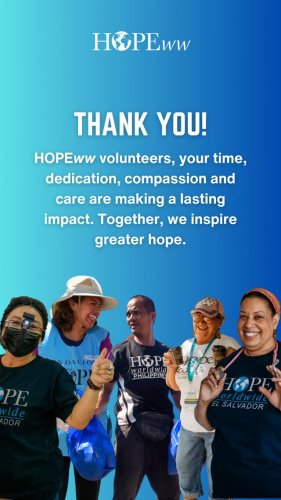 Video post from hope_worldwide.
