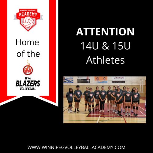 Carousel post from blazersvolleyballacademy.