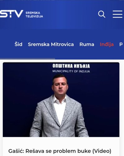 Photo post from sremskatelevizija.