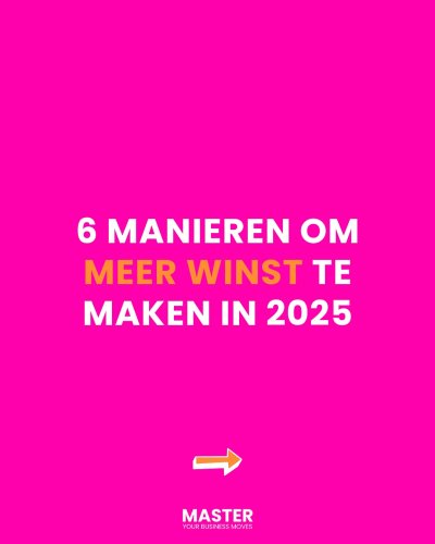 Carousel post from masteryourbusinessmoves.nl.