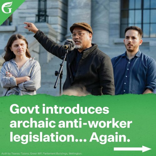 Carousel post from nzgreenparty.