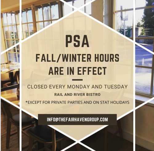 Photo post from railandriverbistro.