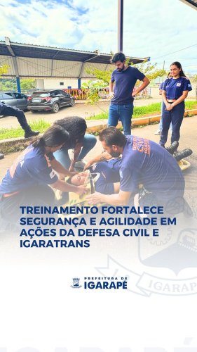 Video post from prefeituradeigarape.
