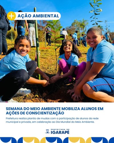 Carousel post from prefeituradeigarape.