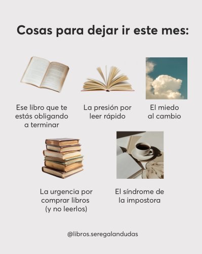 Photo post from libros.seregalandudas.