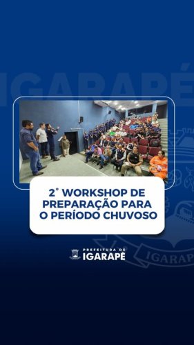Video post from prefeituradeigarape.
