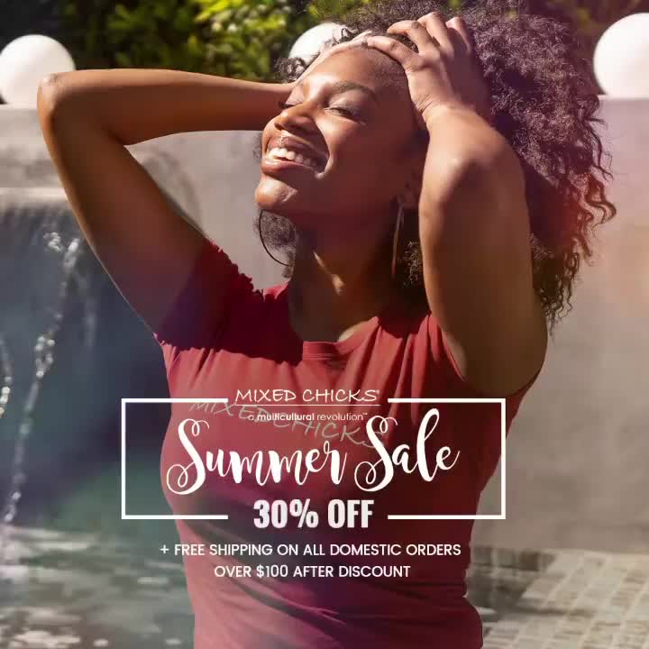 Video post from mixedchickshair.