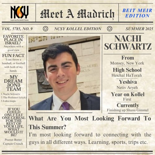 Photo post from ncsykollel.