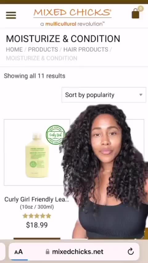 Video post from mixedchickshair.
