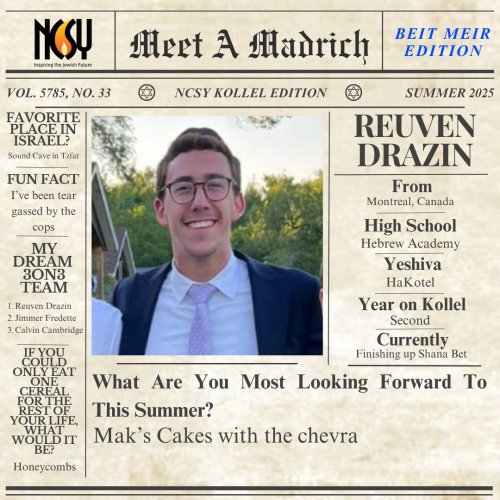 Photo post from ncsykollel.