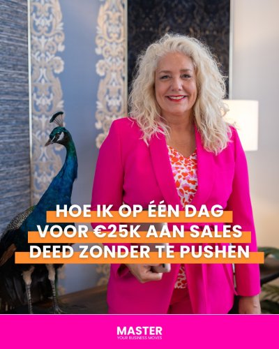 Photo post from masteryourbusinessmoves.nl.