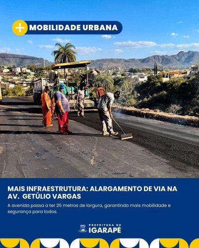 Carousel post from prefeituradeigarape.