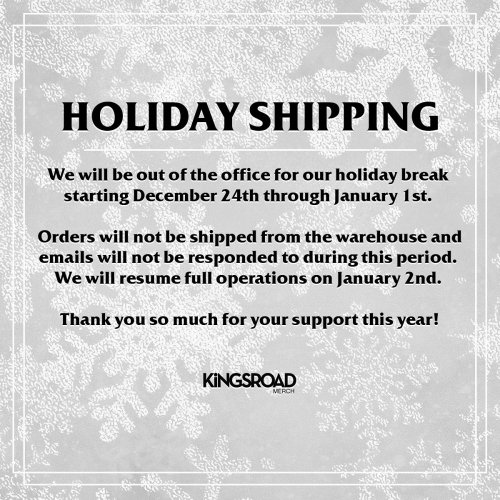 Photo post from kingsroadmerch.