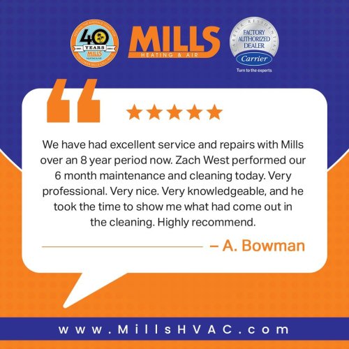 Photo post from millshvac.