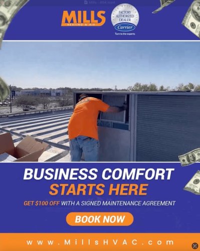 Video post from millshvac.