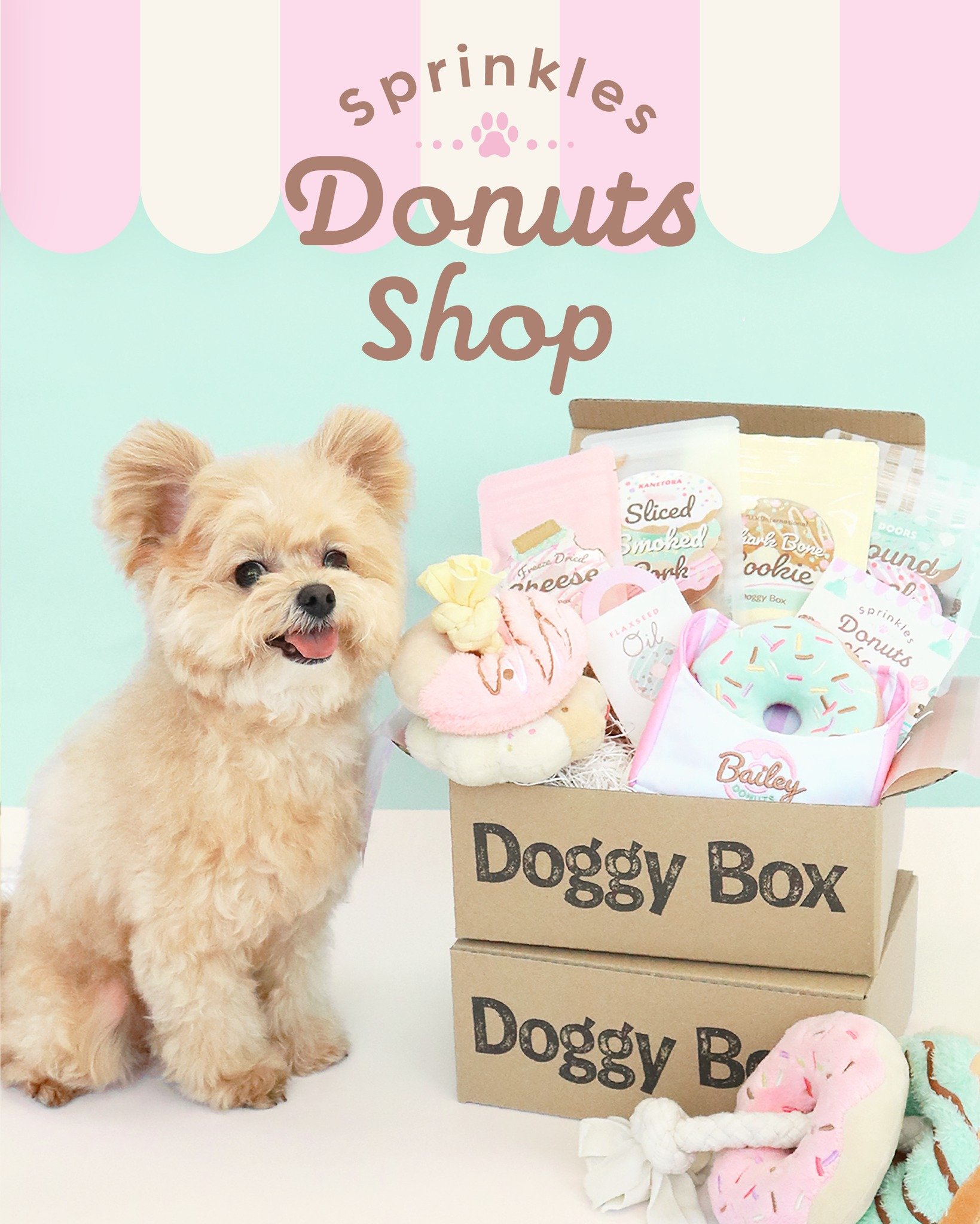 【未開封2箱】doggy box2月 中型犬＆超小型犬用 超小型犬用Box – Doggy Box