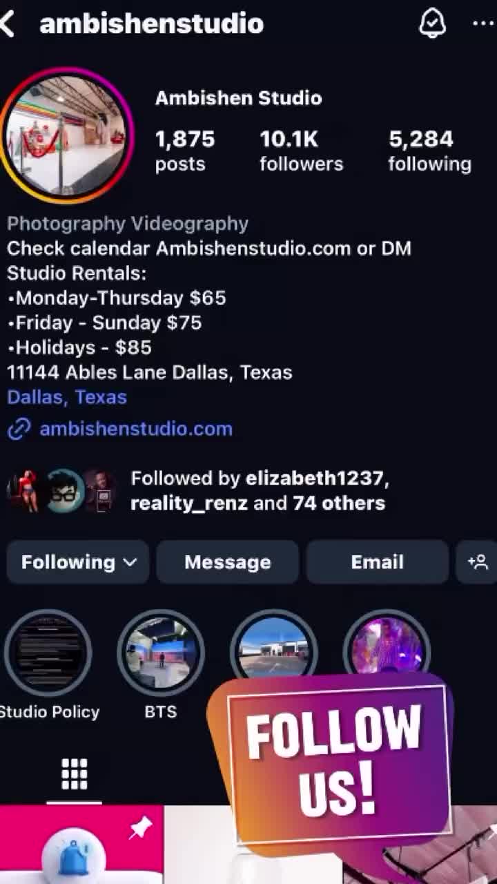 Video post from ambishenstudio.