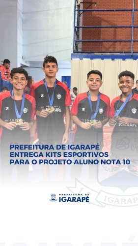 Video post from prefeituradeigarape.