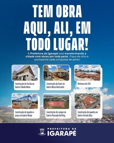 Photo post from prefeituradeigarape.