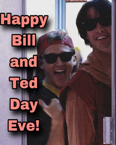 Photo post from bill.and.ted.in.time.