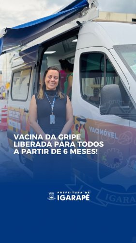 Video post from prefeituradeigarape.