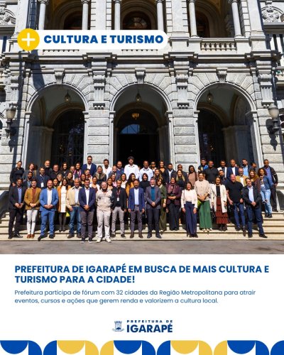 Carousel post from prefeituradeigarape.