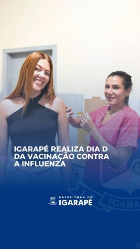 Video post from prefeituradeigarape.
