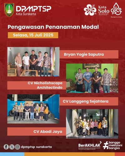 Photo post from dpmptsp.surakarta.