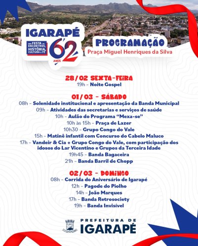 Photo post from prefeituradeigarape.