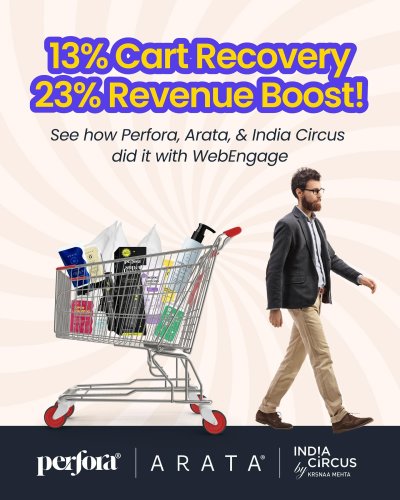 Carousel post from webengage.
