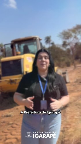 Video post from prefeituradeigarape.