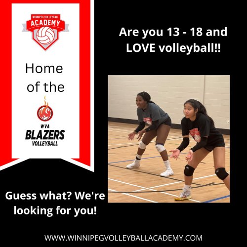 Carousel post from blazersvolleyballacademy.