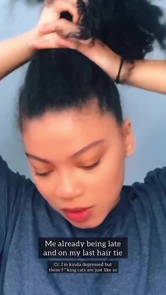 Video post from mixedchickshair.