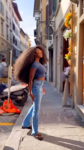 Video post from mixedchickshair.