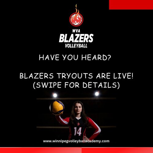 Carousel post from blazersvolleyballacademy.
